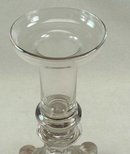 BOSTON & SANDWICH Flint Glass Candlestick Blown Socket