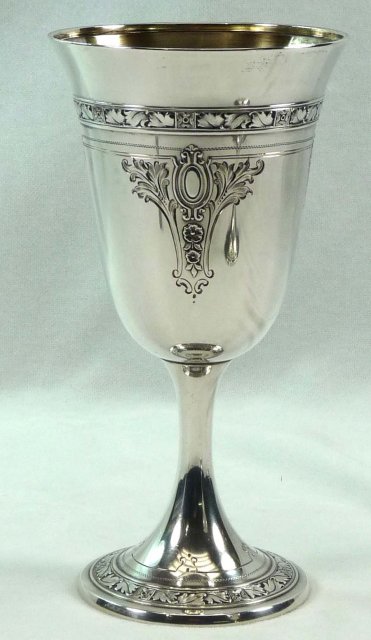 GORHAM Sterling CINDERELLA Gold Lined Goblet