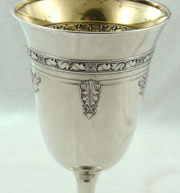 GORHAM Sterling CINDERELLA Gold Lined Goblet