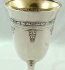 GORHAM Sterling CINDERELLA Gold Lined Goblet