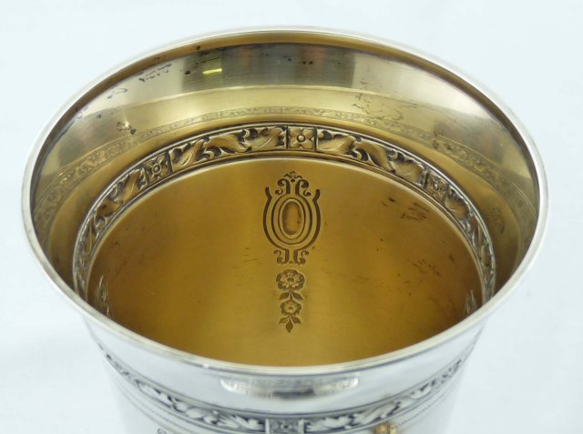 GORHAM Sterling CINDERELLA Gold Lined Goblet
