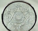 1905 American Brilliant Cut Glass GORHAM Sterling Bowl