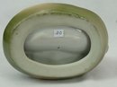 Old German 2 PINK PIGS with Phonograph Horn Dish