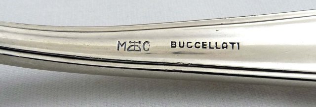 BUCCELLATI ITALY Sterling PALM BEACH Serving Fish Slice