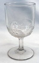 4 EAPG Boston & Sandwich BARBERRY Goblet