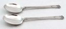 2 TIFFANY Sterling Silver SAN LORENZO Gumbo Spoon 1916