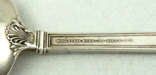 2 TIFFANY Sterling Silver SAN LORENZO Gumbo Spoon 1916
