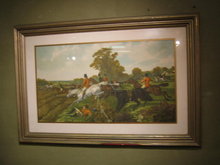 J.F.HERRING SIGNED HUNT PRINT
