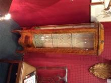Italian Bow Front Small Display Cabinet