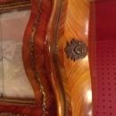 Italian Bow Front Small Display Cabinet