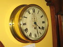 BRASS SHIP BULKHEAD CLOCK