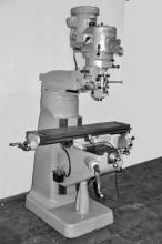 BRIDGEPORT MILLING MACHINE 1-1/2 HP