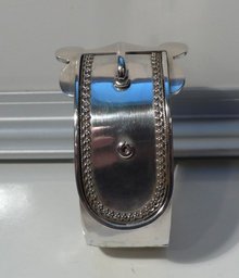 Victorian Sterling Buckle Bangle