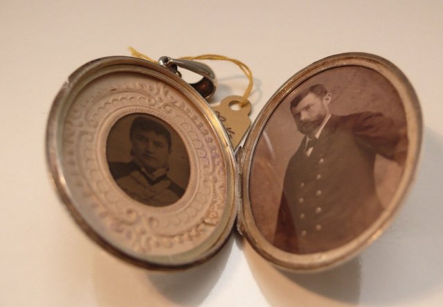 Victorian sterling locket