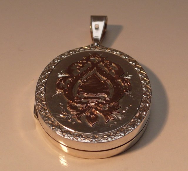 Victorian Sterling Silver locket