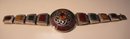 Victorian Sterling Agate Bracelet