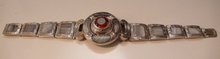 Victorian Sterling Agate Bracelet