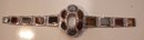 Victorian Sterling Agate Bracelet
