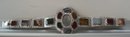 Victorian Sterling Agate Bracelet