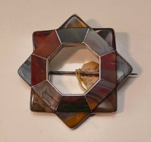 Victorian Scottish Agate Brooch