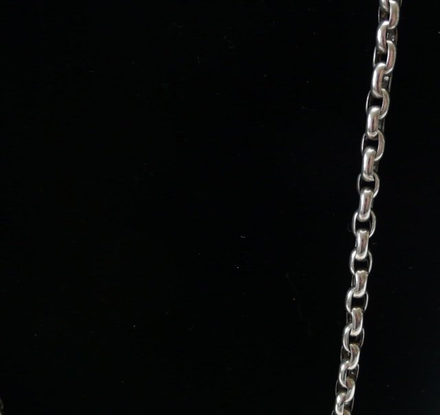 Victorian Sterling Long Chain Necklace