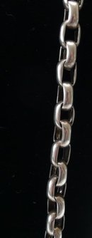 Victorian Sterling Silver Link Necklace