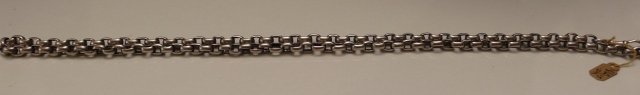 Victorian Sterling Silver Link Necklace