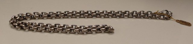 Victorian Sterling Silver Link Necklace