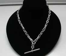 Victorian Sterling Silver Prince Albert Necklace