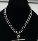 Victorian Sterling Silver Prince Albert Necklace