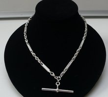 Victorian Sterling Silver Prince Albert Necklace