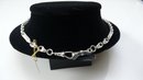 Victorian Sterling Silver Prince Albert Necklace