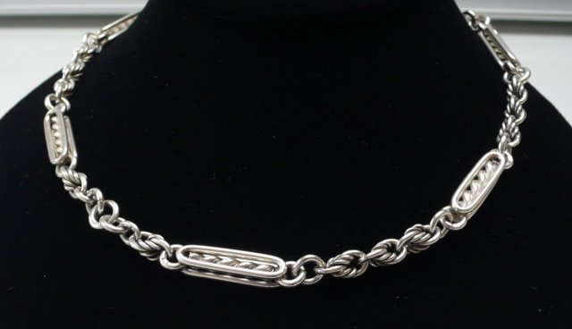 Victorian Sterling Silver Necklace