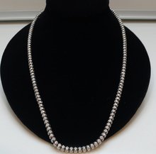 Victorian Sterling Silver Bead Necklace