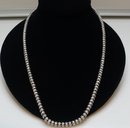 Victorian Sterling Silver Bead Necklace