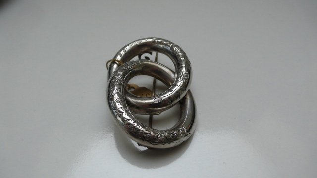 Victorian Sterling Silver Brooch