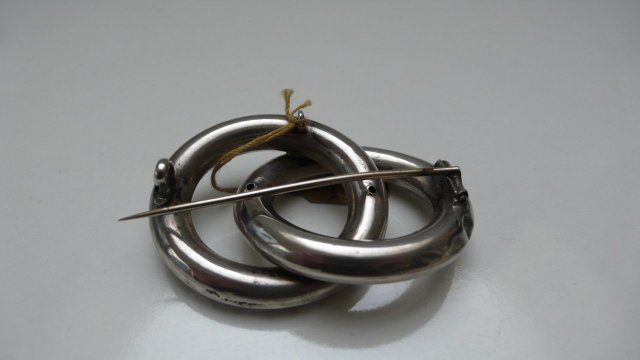 Victorian Sterling Silver Brooch