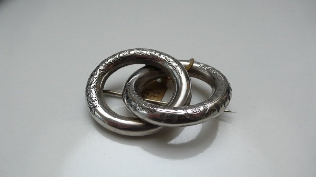 Victorian Sterling Silver Brooch