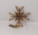 18 Kt. Gold Maltese Cross Pendent