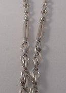 Victorian Sterling Prince Albert Chain