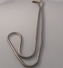 Sterling Victorian Snake Chain