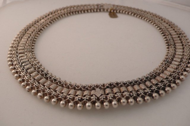 Victorian Sterling Silver Collar