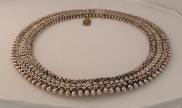 Victorian Sterling Silver Collar