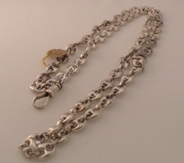 Victorian Sterling Link Chain