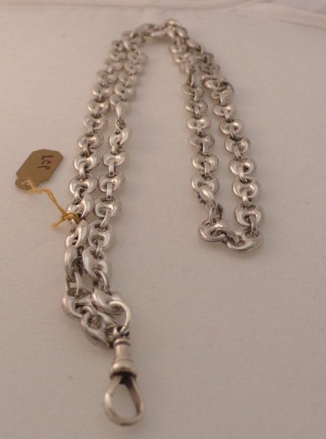 Victorian Sterling Link Chain