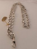 Victorian Sterling Link Chain