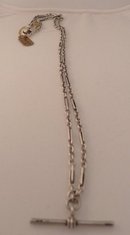 Victorian Silver Prince Albert Chain
