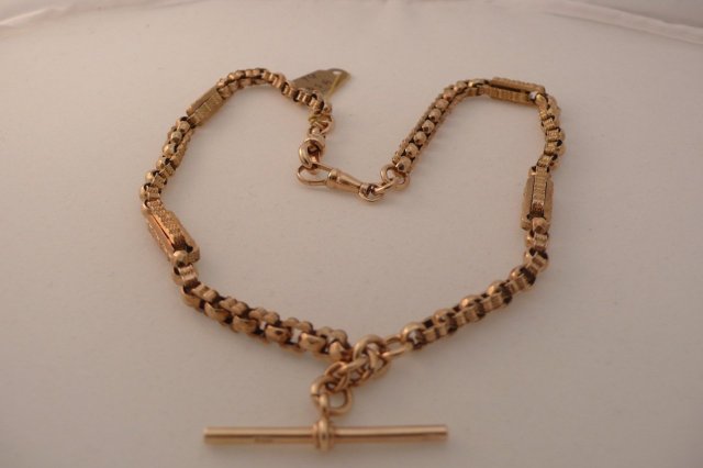 Victorian 9ct. Gold Double Prince Albert Chain