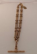 Victorian 9ct. Gold Double Prince Albert Chain