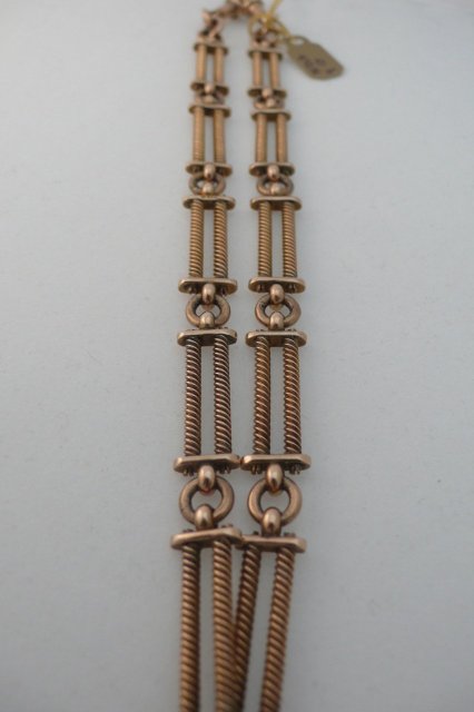 Victorian 9ct. Gold Double Prince Albert Chain